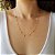 Gargantilha Gotas Ouro 18k - 60cm - Imagem 10