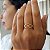 Anel Ouro 18k Zircônias - Imagem 7