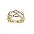 Anel Ouro 18k Zircônias - Imagem 1