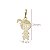 Pingente Menina Ouro 18k - Imagem 4