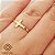 Anel Cruz Ouro 18k - Imagem 1