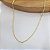Cordão Bailarina Ouro 18k - 45cm - Imagem 8