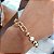 Pulseira Elos Esferas Ouro 18k - Imagem 3