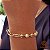 Pulseira Elos Esferas Ouro 18k - Imagem 1