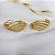 Brinco Anime Asas Ouro 18k - Imagem 10