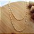 Gargantilha Multiformas Canutilho Ouro 18k - 88cm - Imagem 8
