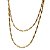 Gargantilha Multiformas Canutilho Ouro 18k - 88cm - Imagem 10