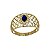 Anel Formatura Relações Públicas Ouro 18k - Sem emblema - Imagem 1