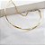 Gargantilha Choker Ondas Ouro 18k - Imagem 10
