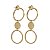 Brinco Elos Ouro 18k - Imagem 9