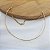 Gargantilha Choker Ondas Ouro 18k - Imagem 8