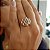 Anel Ouro 18k Brilhante Moissanite - Imagem 5