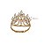 Anel Ouro 18k Brilhante Moissanite - Imagem 4