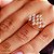 Anel Ouro 18k Brilhante Moissanite - Imagem 1