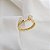 Anel Chuveiro Ouro 18k Brilhante Moissanite - Imagem 5