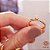 Anel Chuveiro Ouro 18k Brilhante Moissanite - Imagem 1