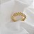 Anel Aparador Ouro 18k Diamante Cultivado - Imagem 6