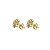 Brinco Chuveiro Rainha Ouro 18k Zircônias - Imagem 5