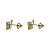 Brinco Infantil Borboleta Ouro 18k Esmeralda - Imagem 7