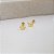 Brinco Infantil Borboleta Ouro 18k - Imagem 6