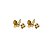 Brinco Infantil Borboleta Ouro 18k - Imagem 9