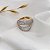 Anel Ouro 18k Brilhante Moissanite - Imagem 11