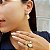 Anel Oval Ouro 18k - Imagem 5