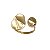 Anel Oval Ouro 18k - Imagem 1