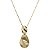 Gargantilha Oval Ouro 18k - Imagem 2