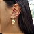 Brinco Oval Ouro 18k - Imagem 5