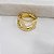 Anel Estamparia Ouro 18k - Imagem 9