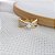 Anel Solitário Brilhante Moissanite Duo de Ouro 18k - Imagem 8