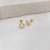 Brinco Ponto de Luz Pequeno Ouro 18k - Imagem 4