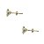 Brinco Ponto de Luz Pequeno Ouro 18k - Imagem 9