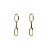 Brinco Elos Ouro 18k - Imagem 3