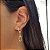 Brinco Elos Ouro 18k - Imagem 3