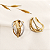 Brinco Argola Ouro 18k Moissanite - Imagem 2