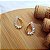 Brinco Navete Ouro 18k Diamante Cultivado - Imagem 8