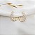 Brinco Navete Ouro 18k Diamante Cultivado - Imagem 9