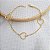 Pulseira Corações Ouro 18k - Imagem 5