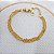 Pulseira Cabo de Aço Ouro 18k Zircônia - Imagem 7