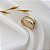 Anel Duality Ouro 18k - Imagem 5