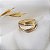 Anel Duality Ouro 18k - Imagem 12