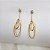 Brinco Ouro 18k Diamante - Imagem 7