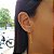 Brinco Ouro 18k Diamante - Imagem 6