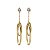 Brinco Ouro 18k Diamante - Imagem 2