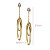 Brinco Ouro 18k Diamante - Imagem 5