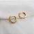 Brinco Argola Ouro 18k Brilhante Moissanite - Imagem 6