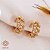 Brinco Argola Ouro 18k Diamante Cultivado - Imagem 1