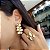 Brinco Escultura Ouro 18k - Imagem 7